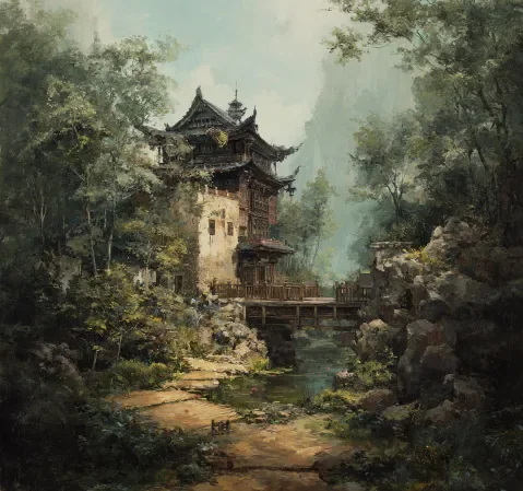 山岚邮差条目封面，奇幻冒险题材方向
