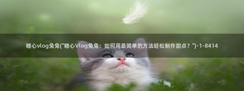 糖心vlog入口在线:糖心vlog兔兔(